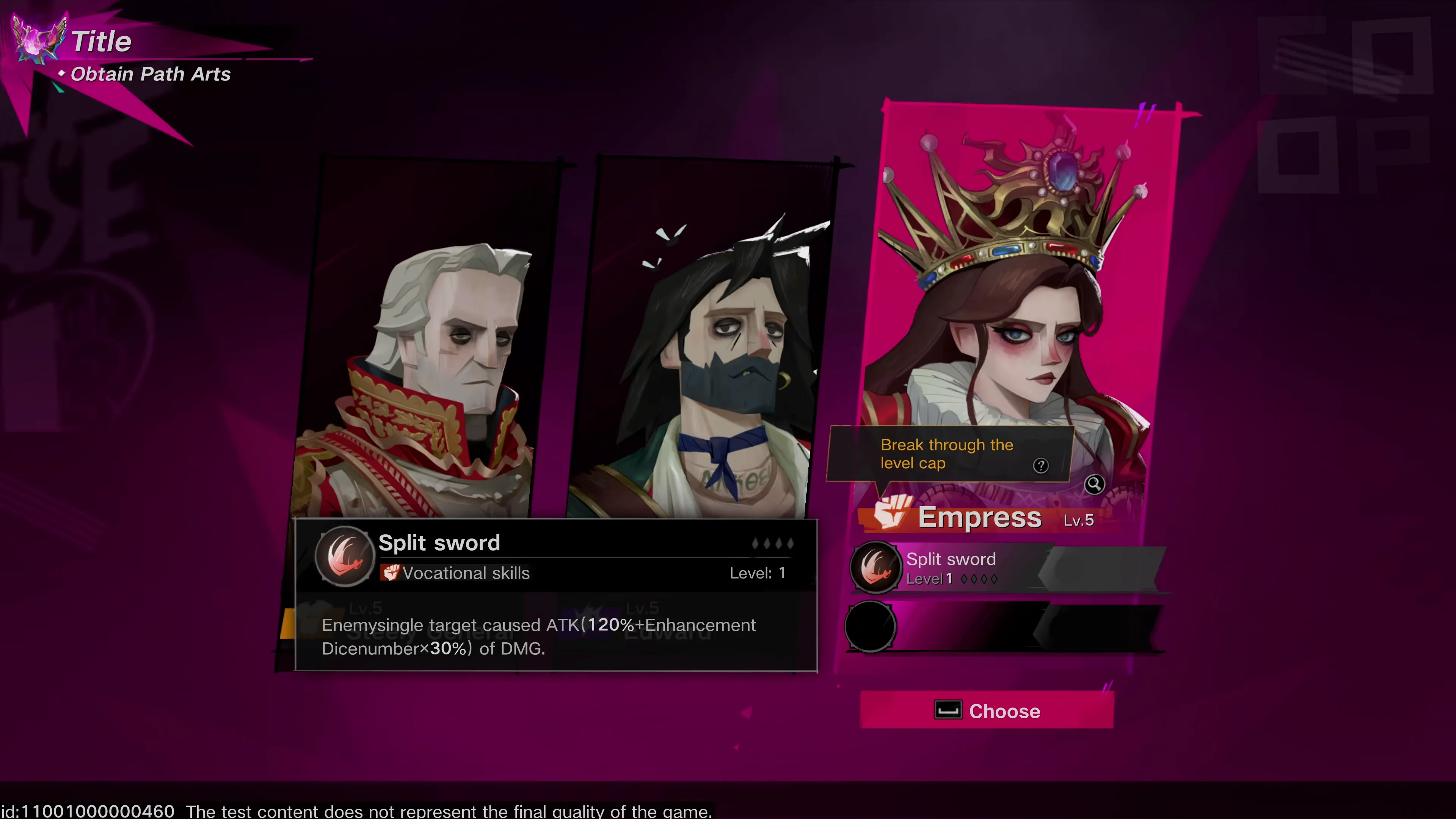 Select Skills and Shape Your Characters!